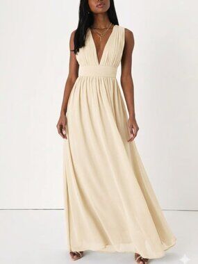 NWT Lulus Heavenly Hues Maxi Dress